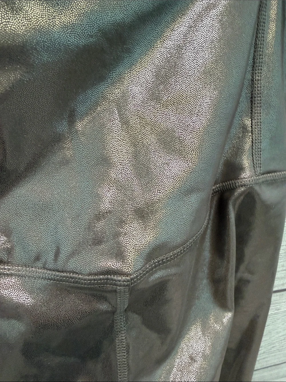 Old Navy shiny metallic